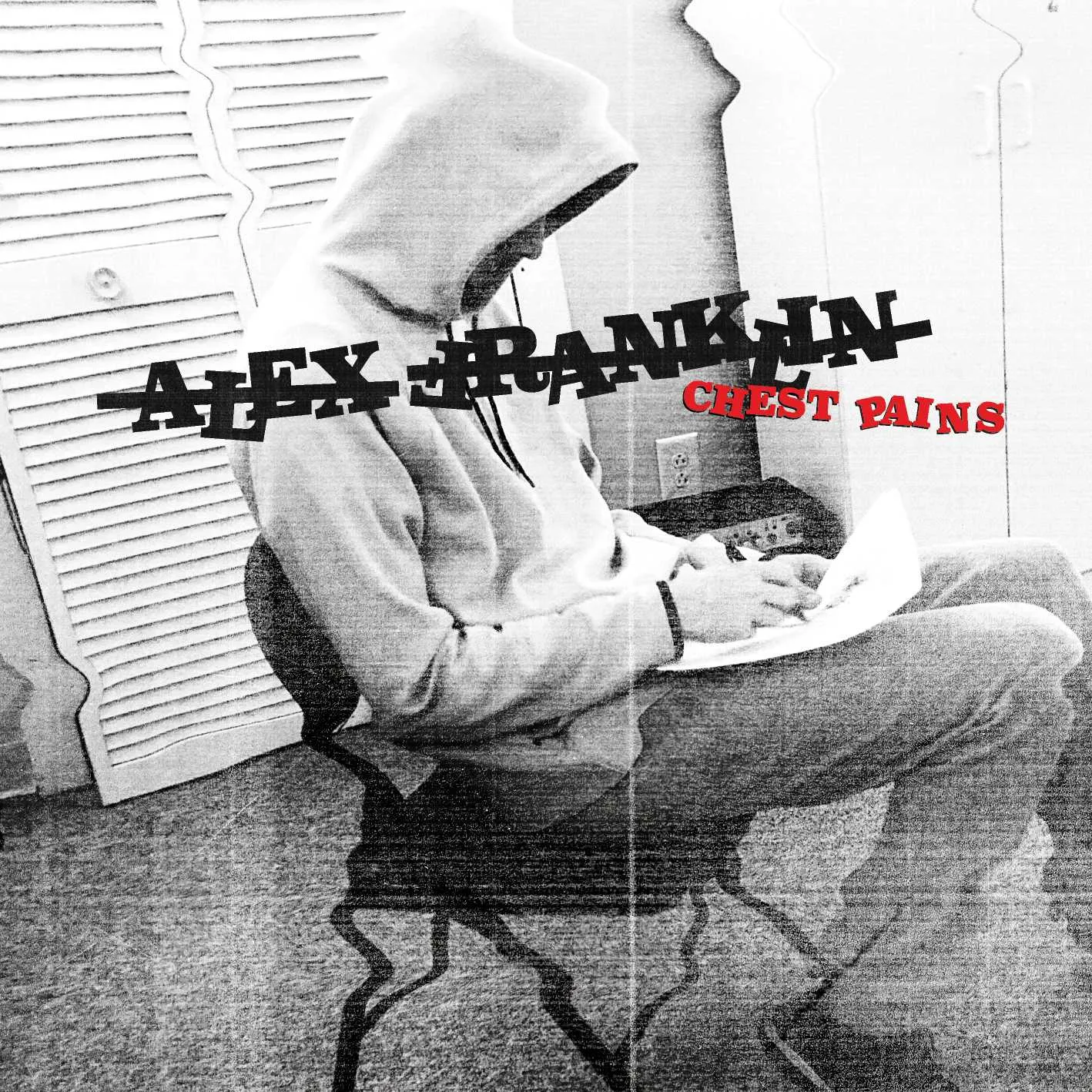 Album cover for “Chest Pains” by Alex Franklin