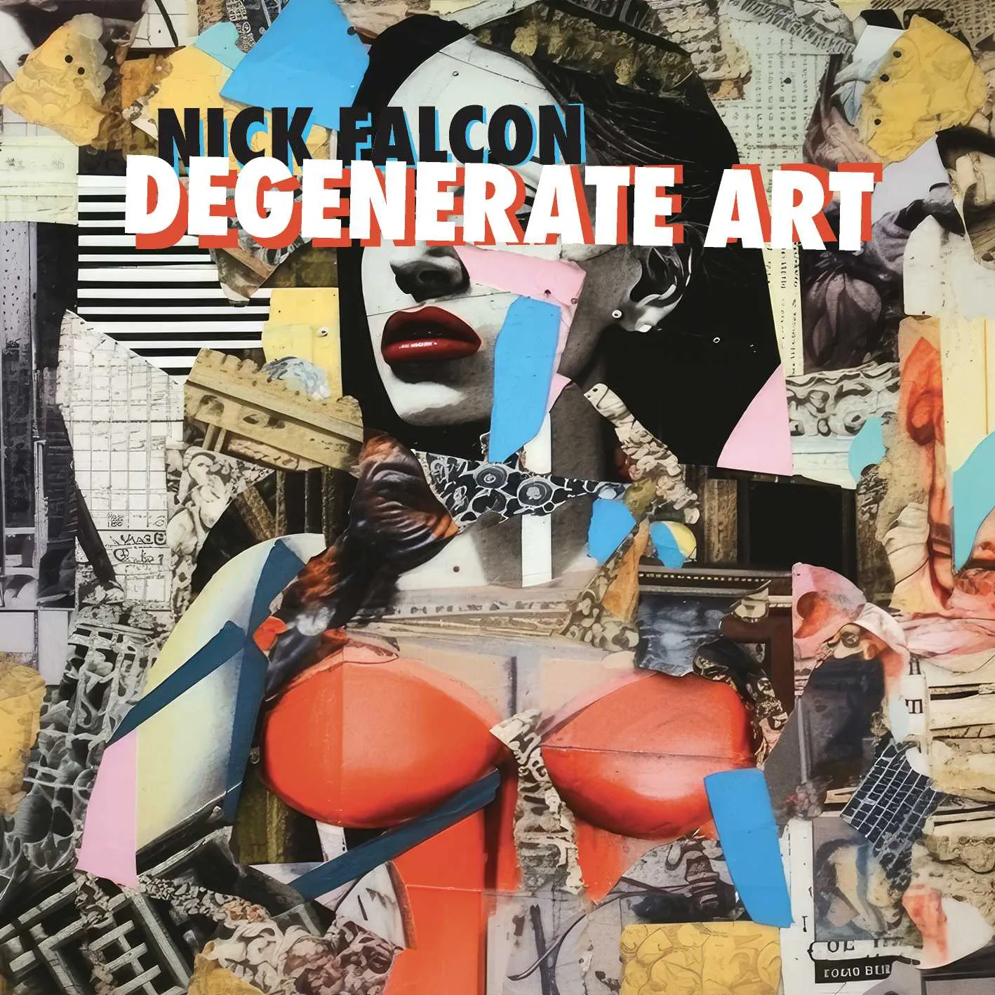 Album cover for “Degenerate Art” by Nick Falcon
