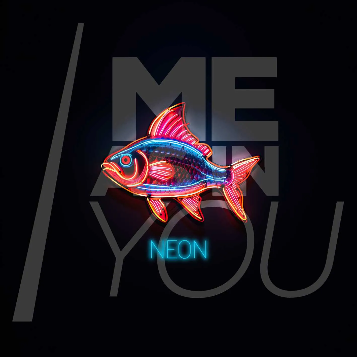 Album cover for “Neon” by Me As In You