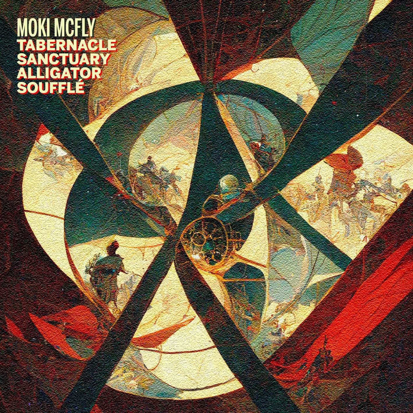 Album cover for “Tabernacle Sanctuary Alligator Soufflé” by Moki Mcfly