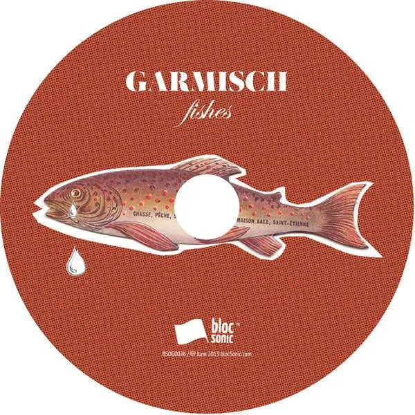 Album disc for “Fishes” by Garmisch