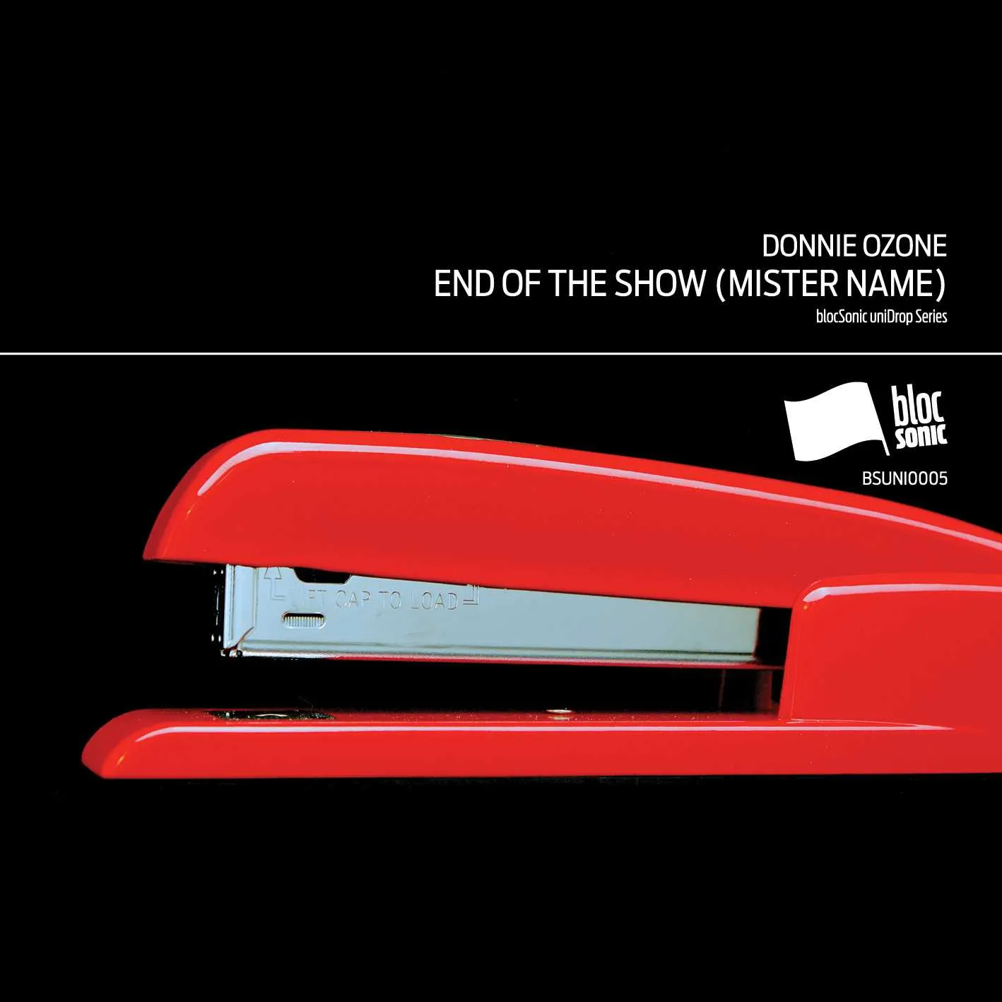 Album cover for “End of the Show (Mister Name)” by Donnie Ozone