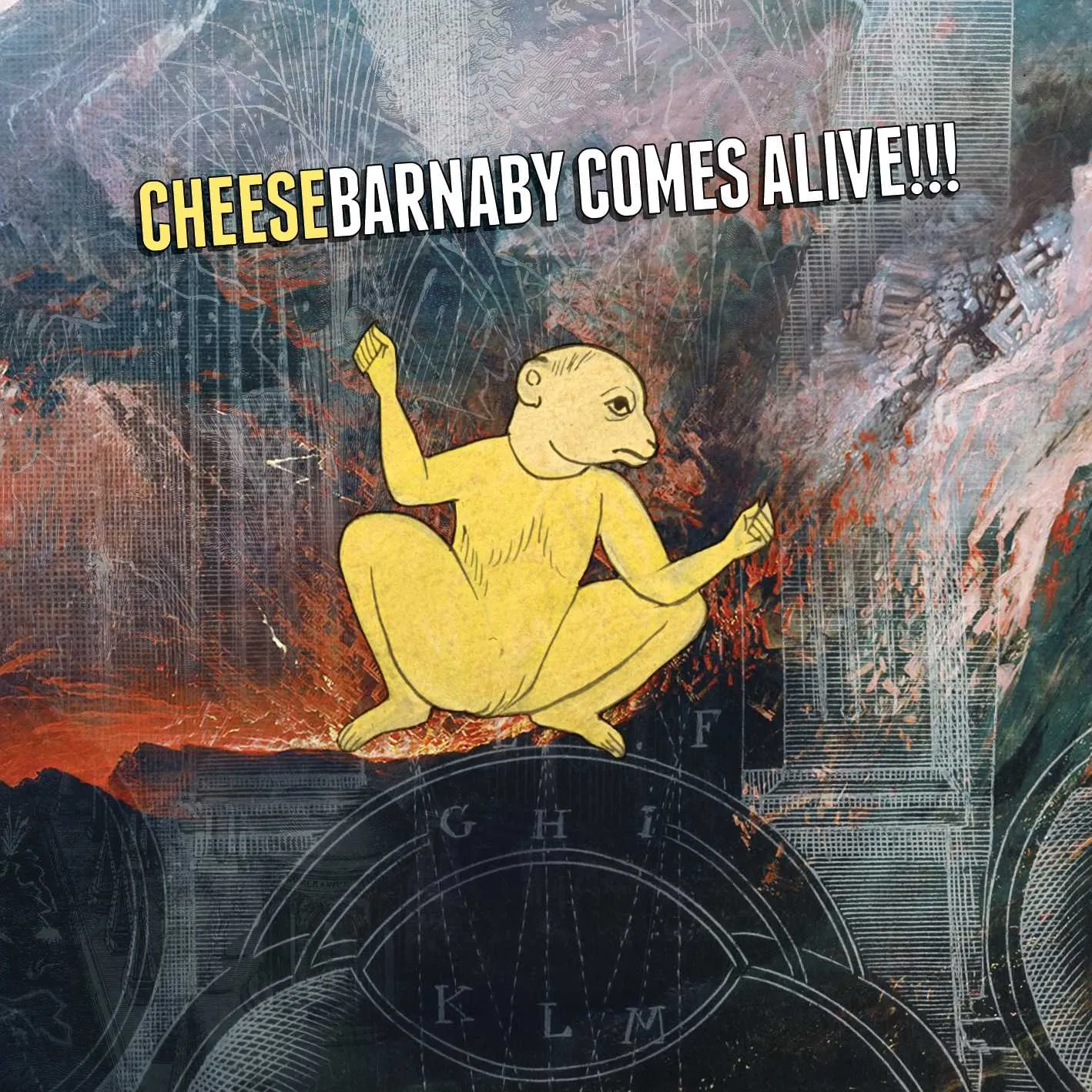 Album cover for “Barnaby Comes Alive!!!” by Cheese