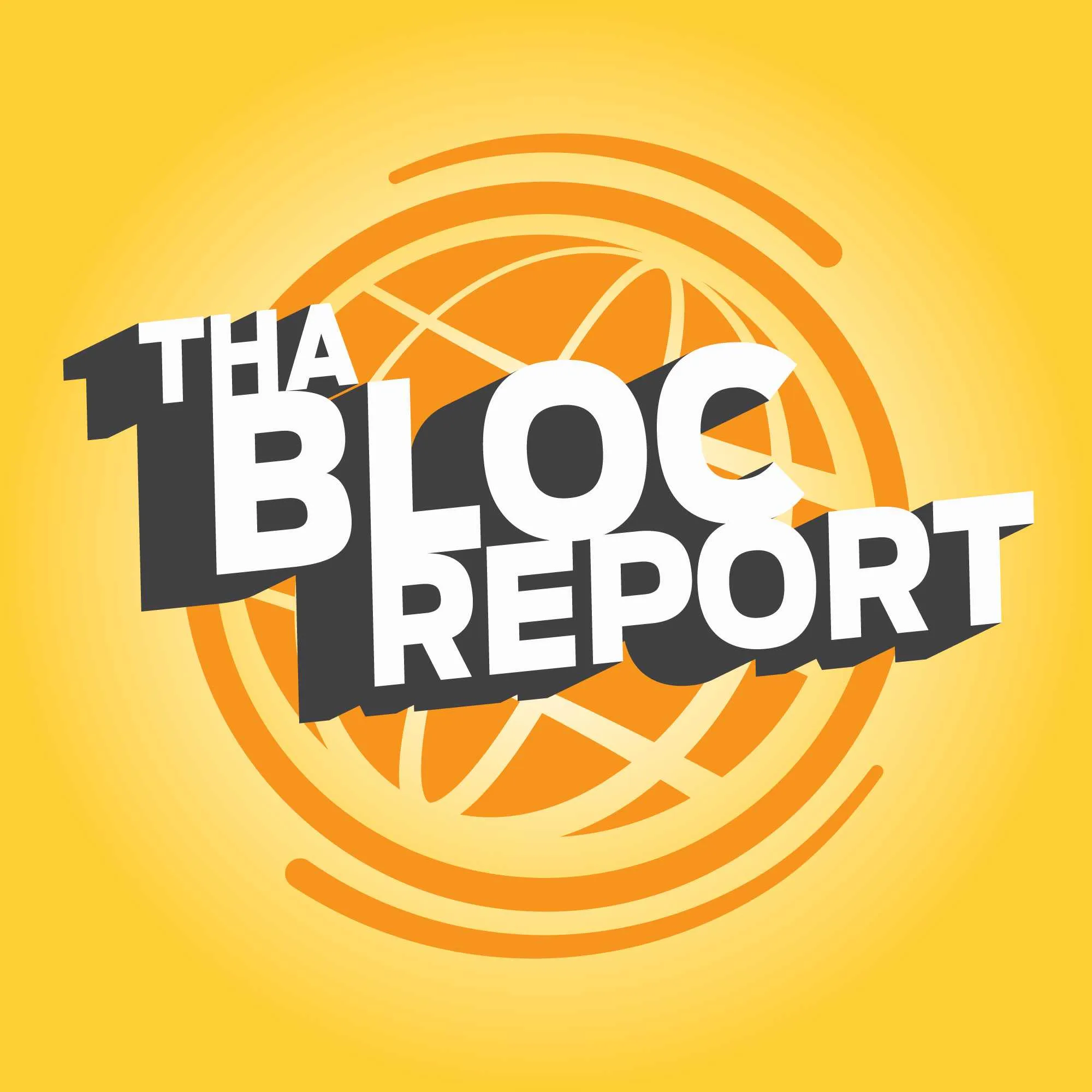 blocCast Tha Bloc Report logo