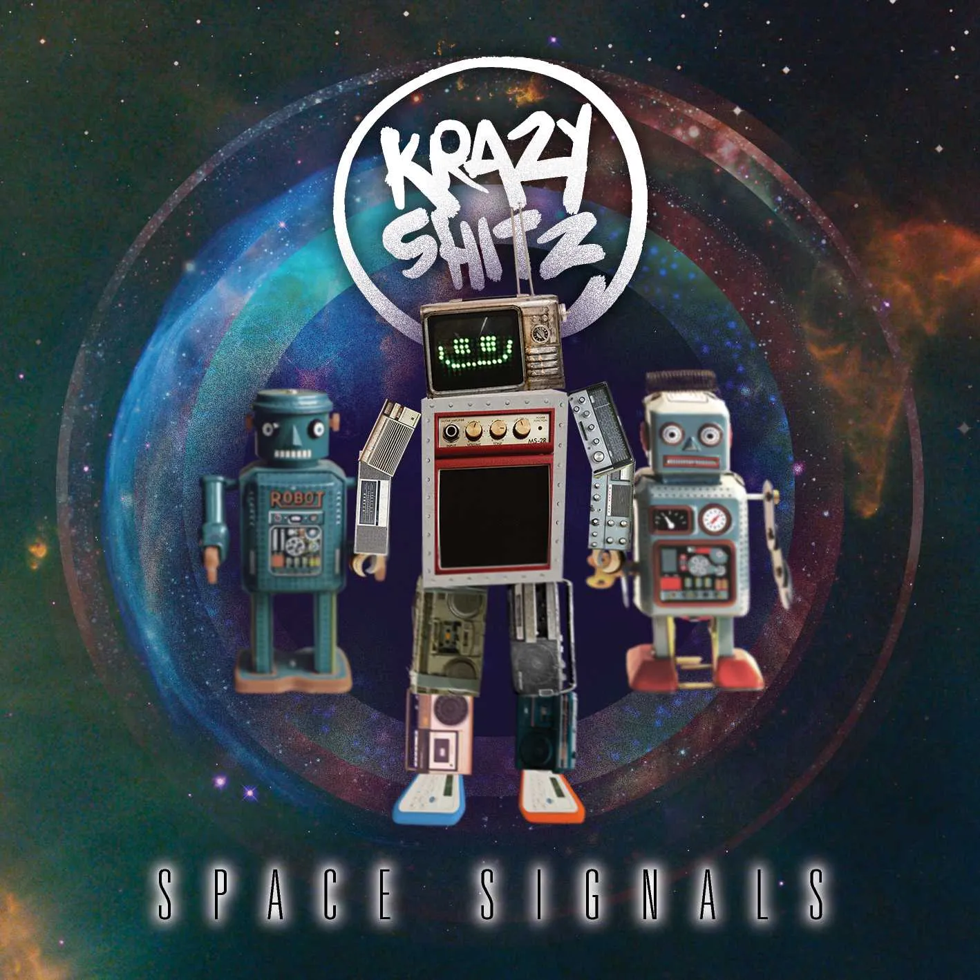 Cover of “Space Signals” by Krazy Shitz