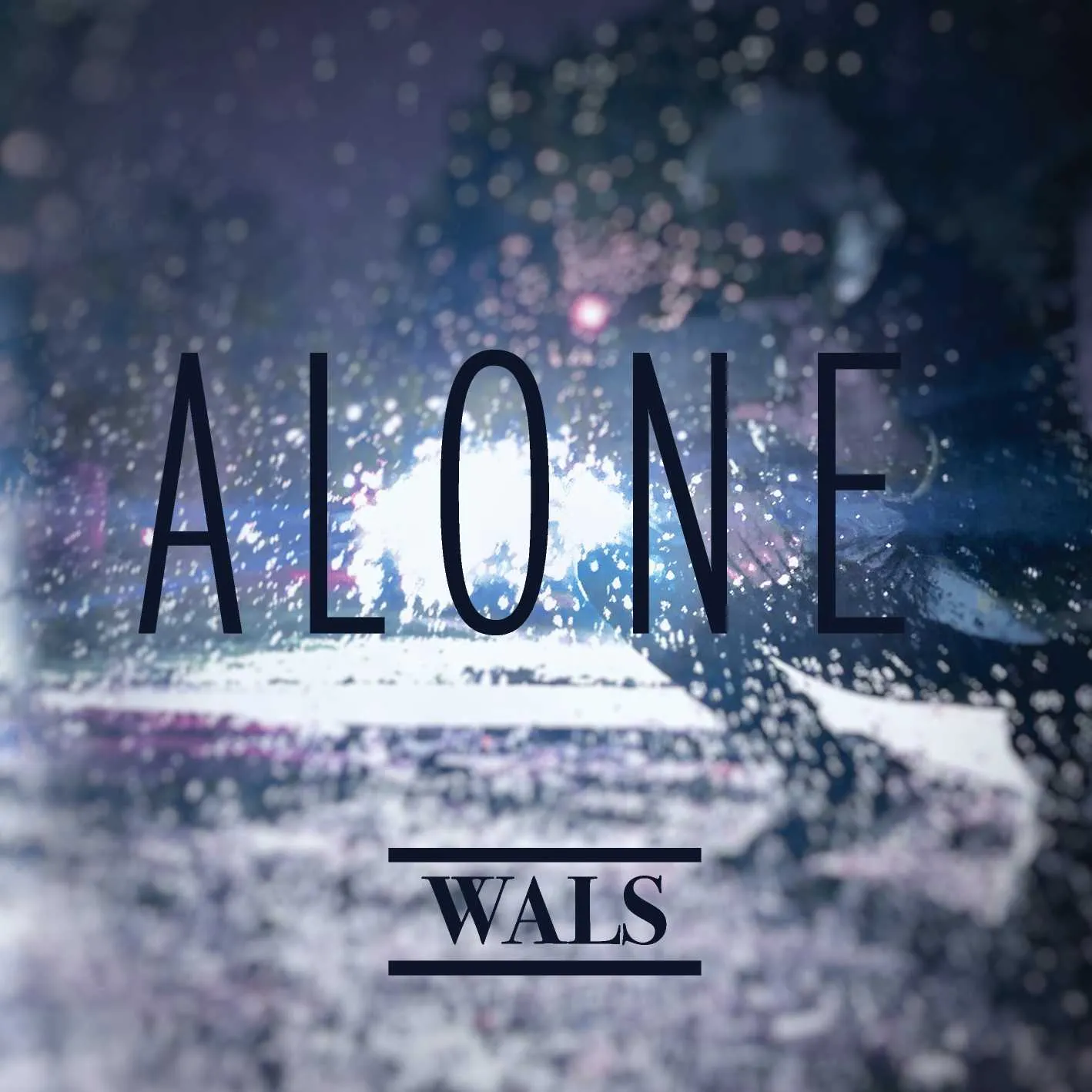 Album cover for “Alone” by Wals