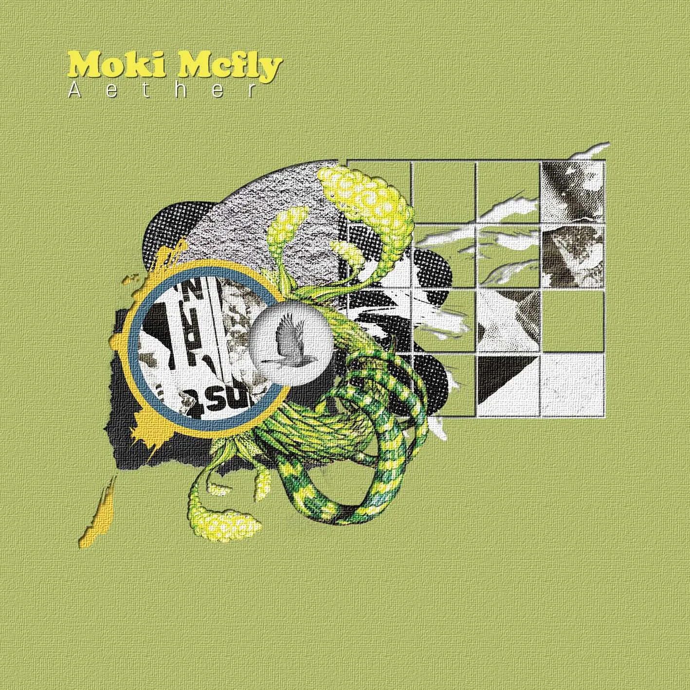 Album cover for “Aether” by Moki Mcfly