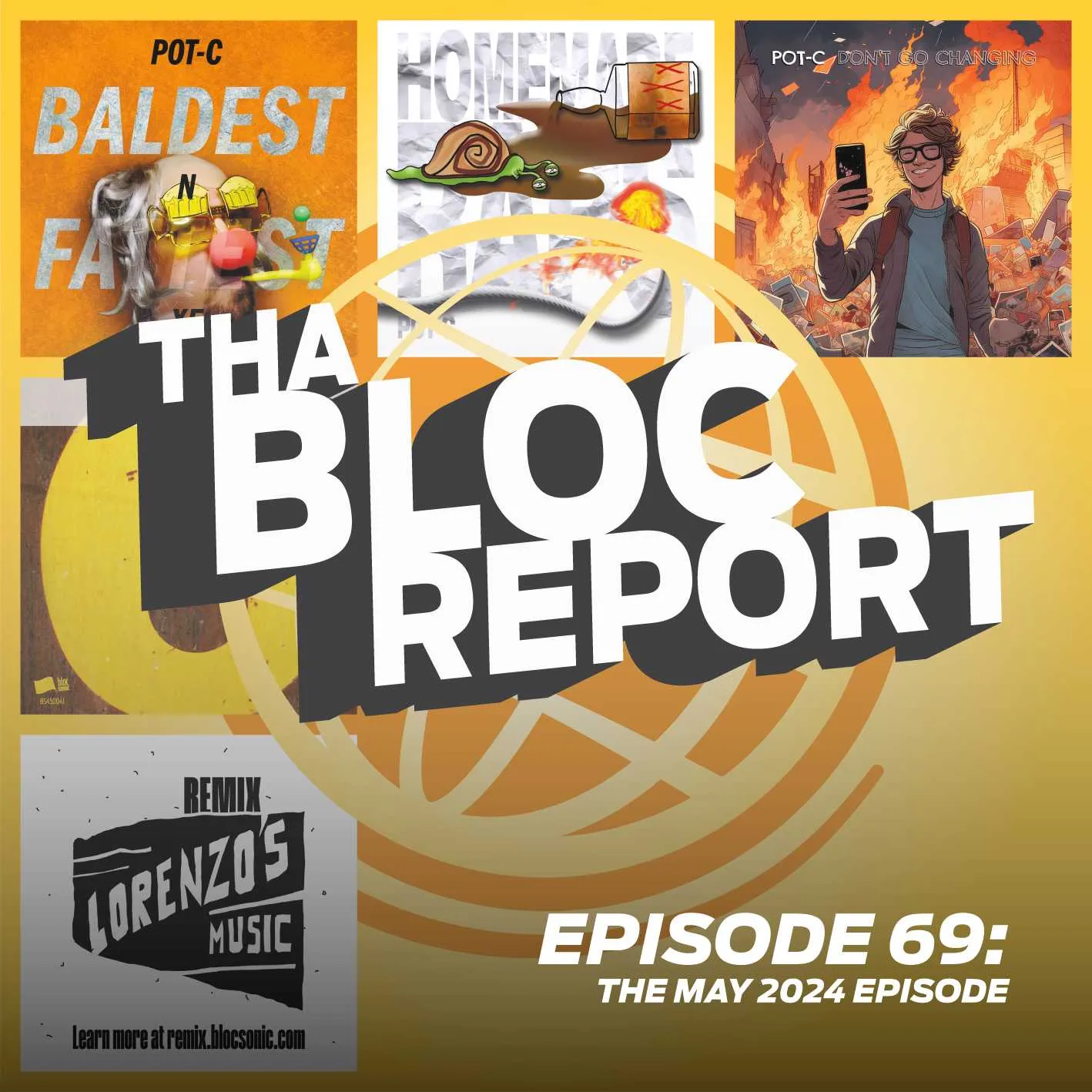 Cover image of Tha Bloc Report Episode 69: The May 2024 Episode hosted by Donnie Ozone