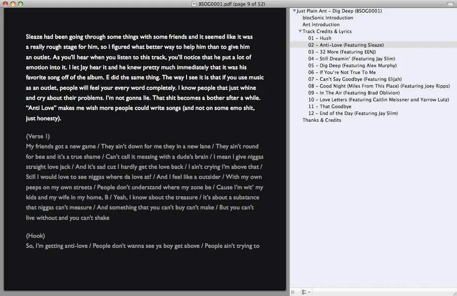 PDF Screenshot 3 for “Dig Deep” by Just Plain Ant