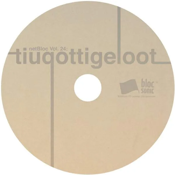 Album Disc for “netBloc Volume 24 (tiuqottigeloot)” by Various Artists