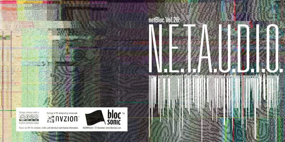 Album Insert for “netBloc Volume 26 (N.E.T.A.U.D.I.O.)” by Various Artists