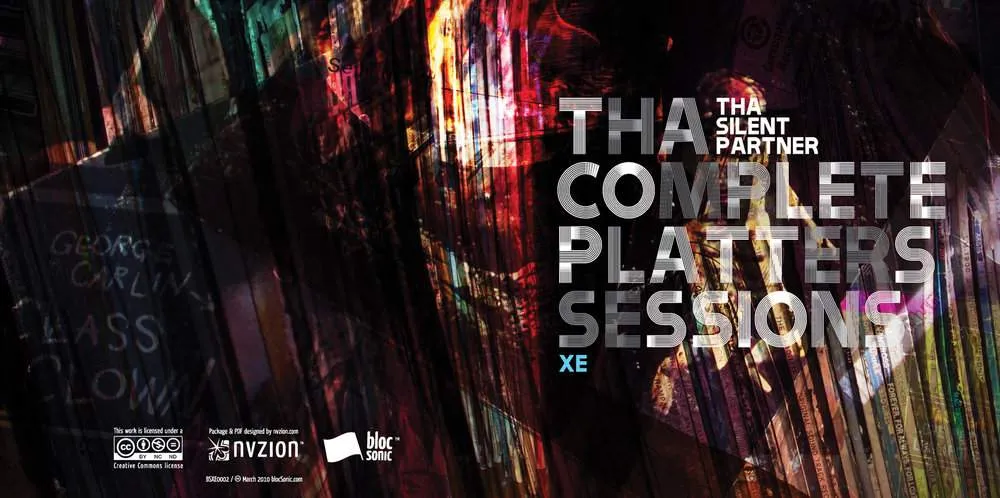 Album Insert for “Tha Complete Platters Sessions XE” by Tha Silent Partner