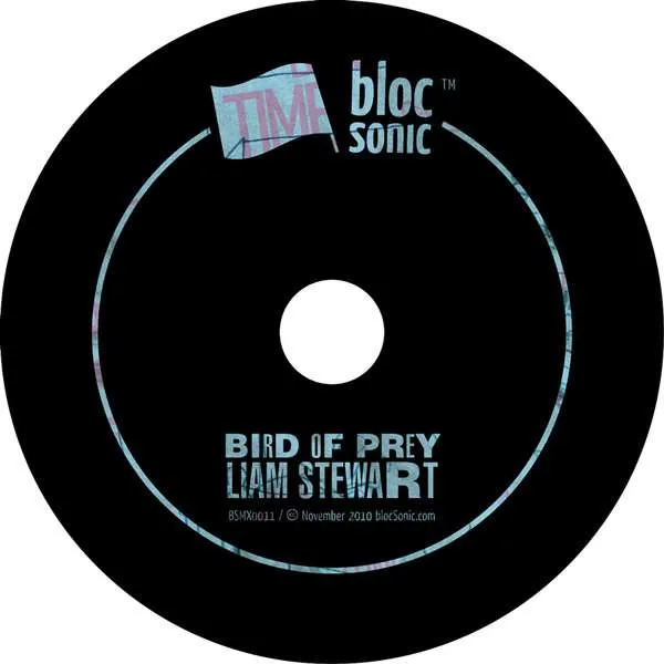 Album disc for “Bird Of Prey” by Liam Stewart