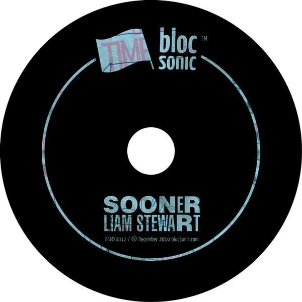 Album disc for “Sooner” by Liam Stewart