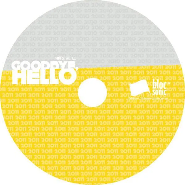 Album disc for “netBloc Volume 31 (Goodbye, Hello)” by Various Artists