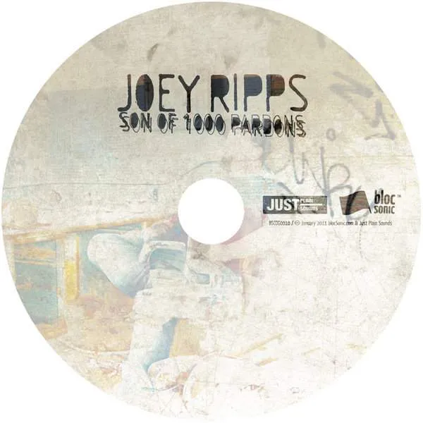 Album disc for “Son Of 1,000 Pardons” by Joey Ripps