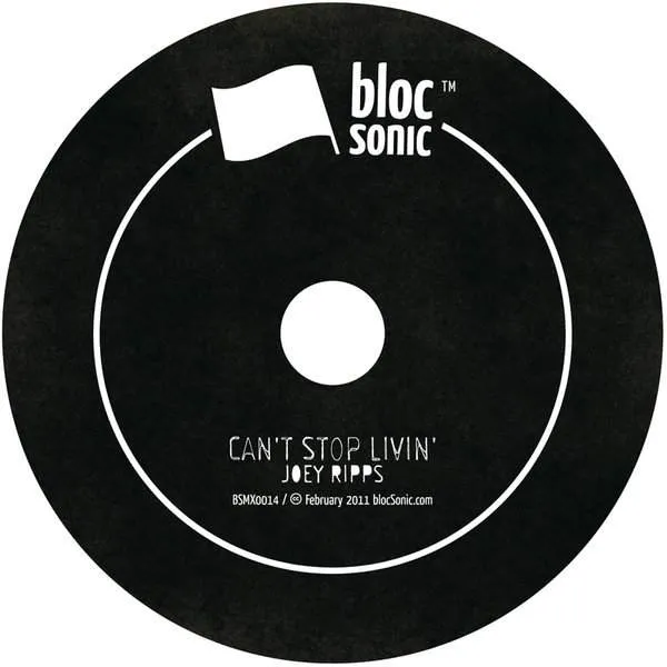 Album disc for “Can't Stop Livin'” by Joey Ripps