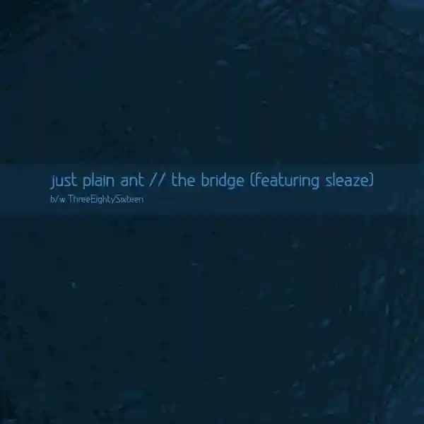 Album cover for “The Bridge (Featuring Sleaze)” by Just Plain Ant