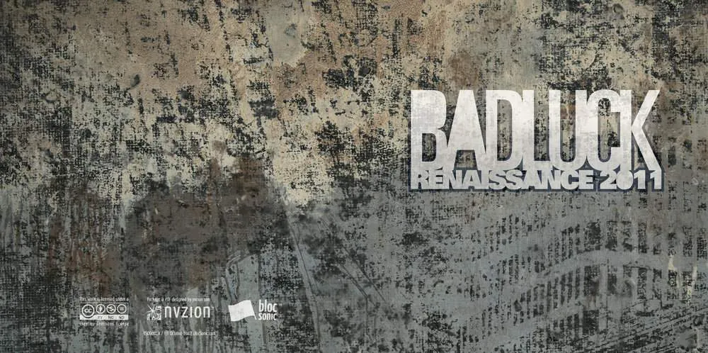 Album insert for “Renaissance 2011” by BADLUCK