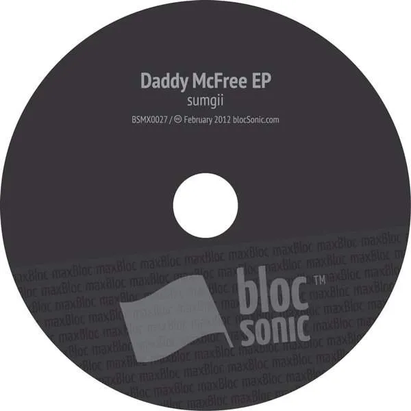 Album disc for “Daddy McFree EP” by sumgii