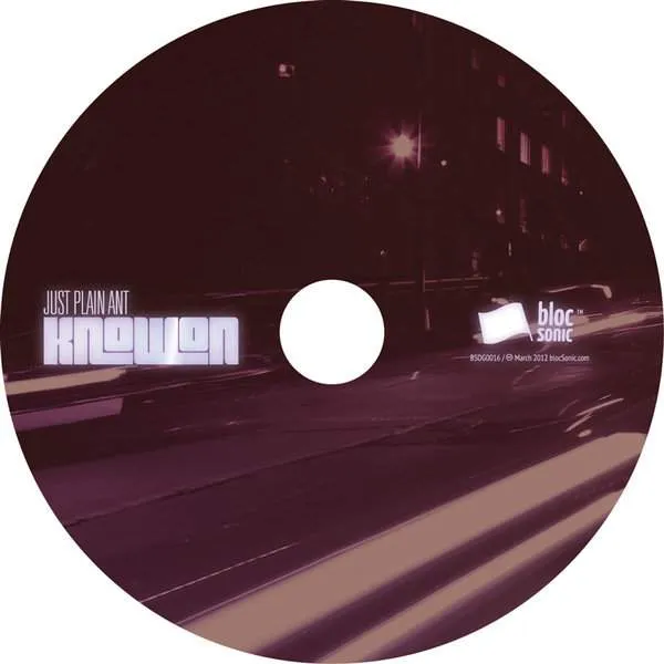 Album disc for “Knowon” by Just Plain Ant