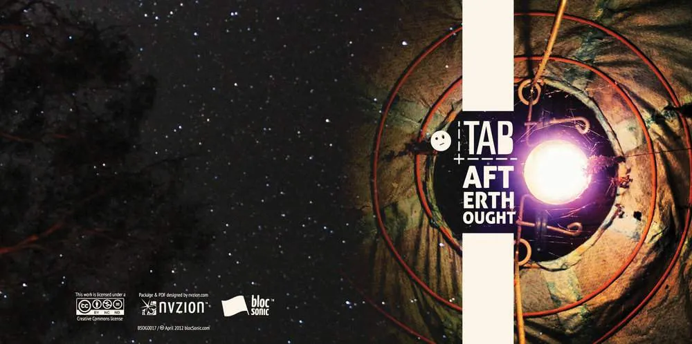 Album insert for “AfterThought” by Tab