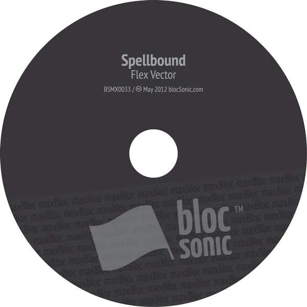 Album disc for “Spellbound” by Flex Vector