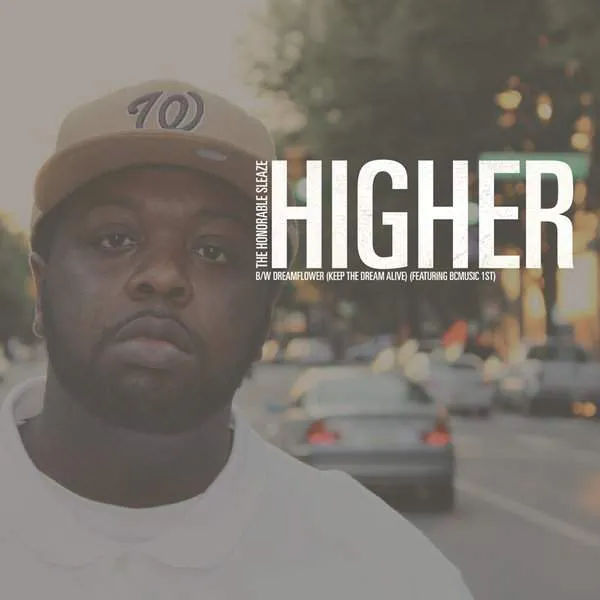 Album cover for “Higher” by The Honorable Sleaze