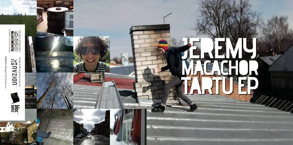 Album insert for “Tartu EP” by Jeremy Macachor