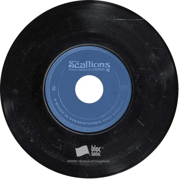 Album disc 2 for “Agony Through Ceremony XE” by The Scallions
