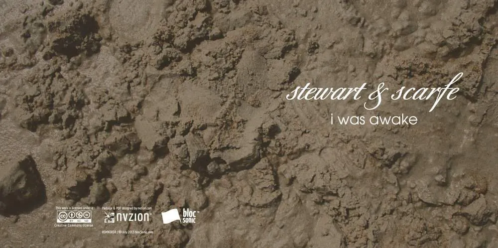 Album insert for “I Was Awake” by Stewart & Scarfe