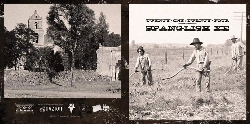 Album insert for “Spanglish XE” by Twenty-One: Twenty-Four