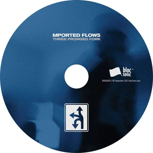 Album disc for “Three Pronged Fork” by Mported Flows