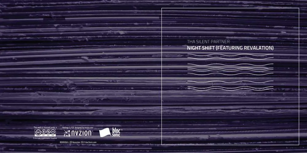 Album insert for “Night Shift (Featuring Revalation)” by Tha Silent Partner