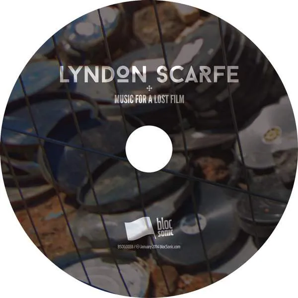 Album disc for “Music For A Lost Film” by Lyndon Scarfe