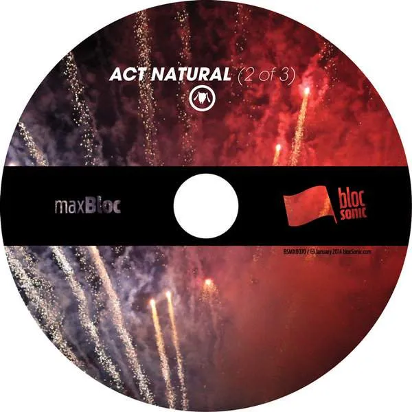 Album disc for “Act Natural (2 of 3)” by Ant The Symbol