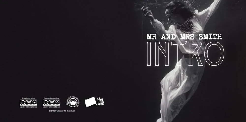Album insert for “INTRO” by Mr. &amp; Mrs. Smith