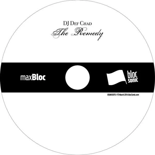 Album disc for “The Remedy” by DJ Def Chad