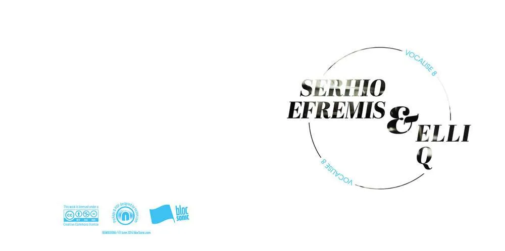 Album insert for “Vocalise 8” by Serhio Efremis & Elli Q