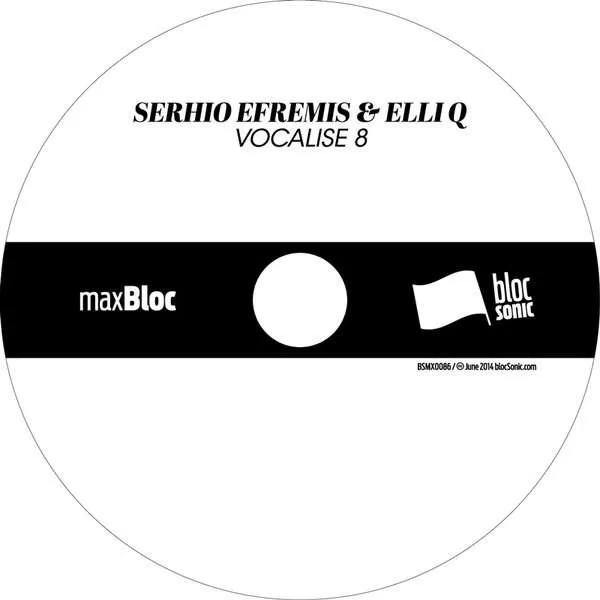 Album disc for “Vocalise 8” by Serhio Efremis & Elli Q