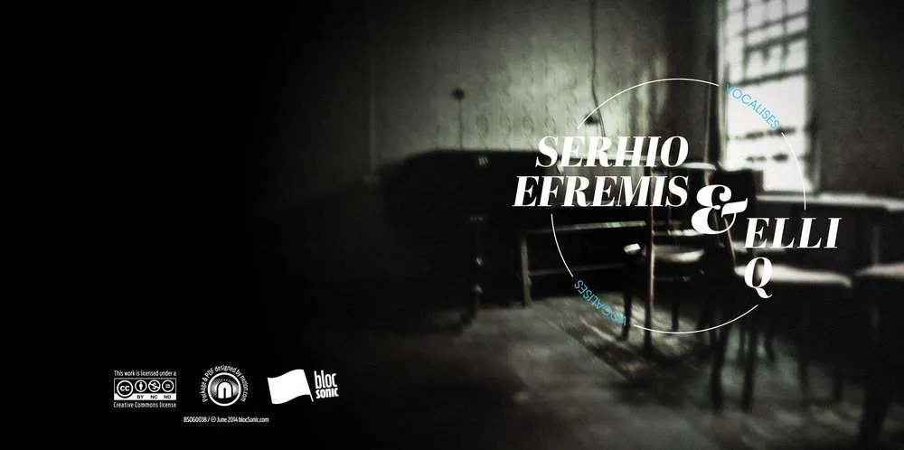 Album insert for “Vocalises” by Serhio Efremis & Elli Q