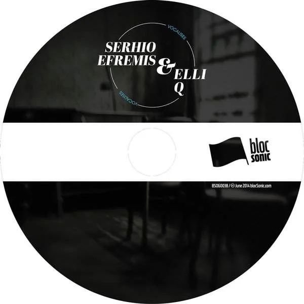 Album disc for “Vocalises” by Serhio Efremis & Elli Q