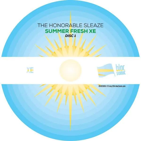 Album disc 1 for “Summer Fresh XE” by The Honorable Sleaze
