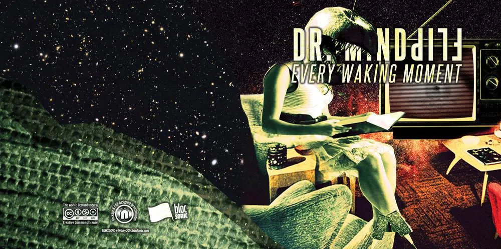 Album insert for “Every Waking Moment” by Dr. Mindflip