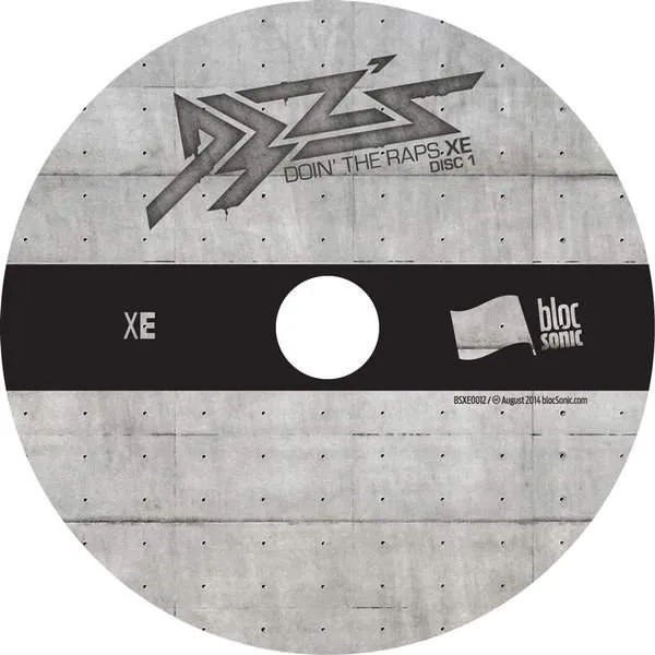 Album disc 1 for “Doin' The Raps XE” by D3Zs