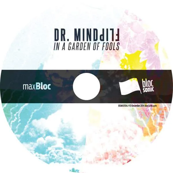 Album disc for “In a Garden of Fools” by Dr. Mindflip