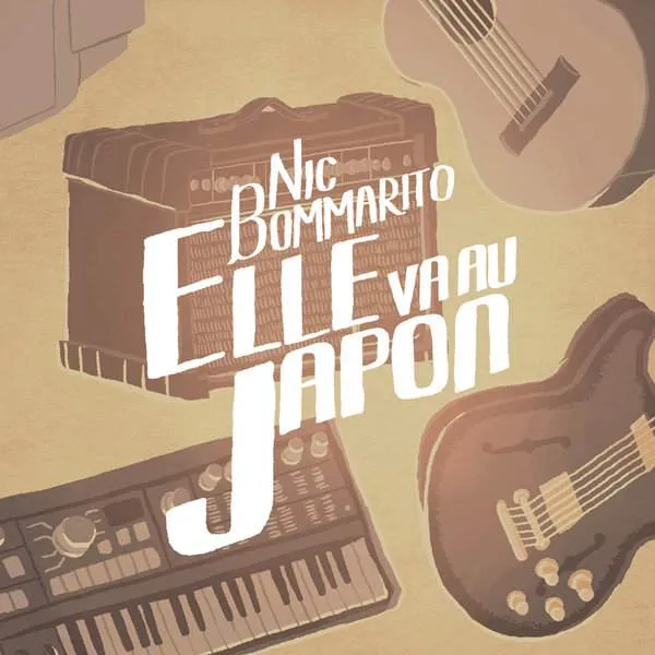 Album cover for “Elle va au Japon” by Nic Bommarito