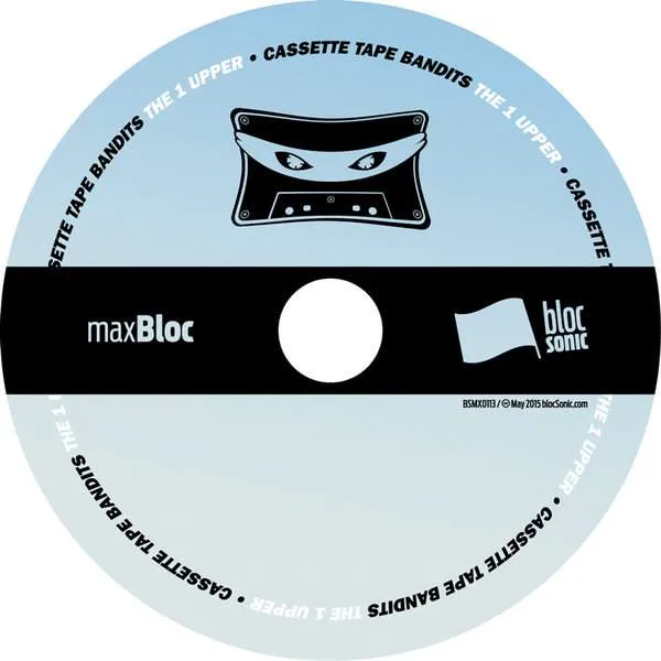 Album disc for “The 1 Upper” by Cassette Tape Bandits