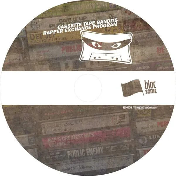Album disc for “Rapper Exchange Program” by Cassette Tape Bandits
