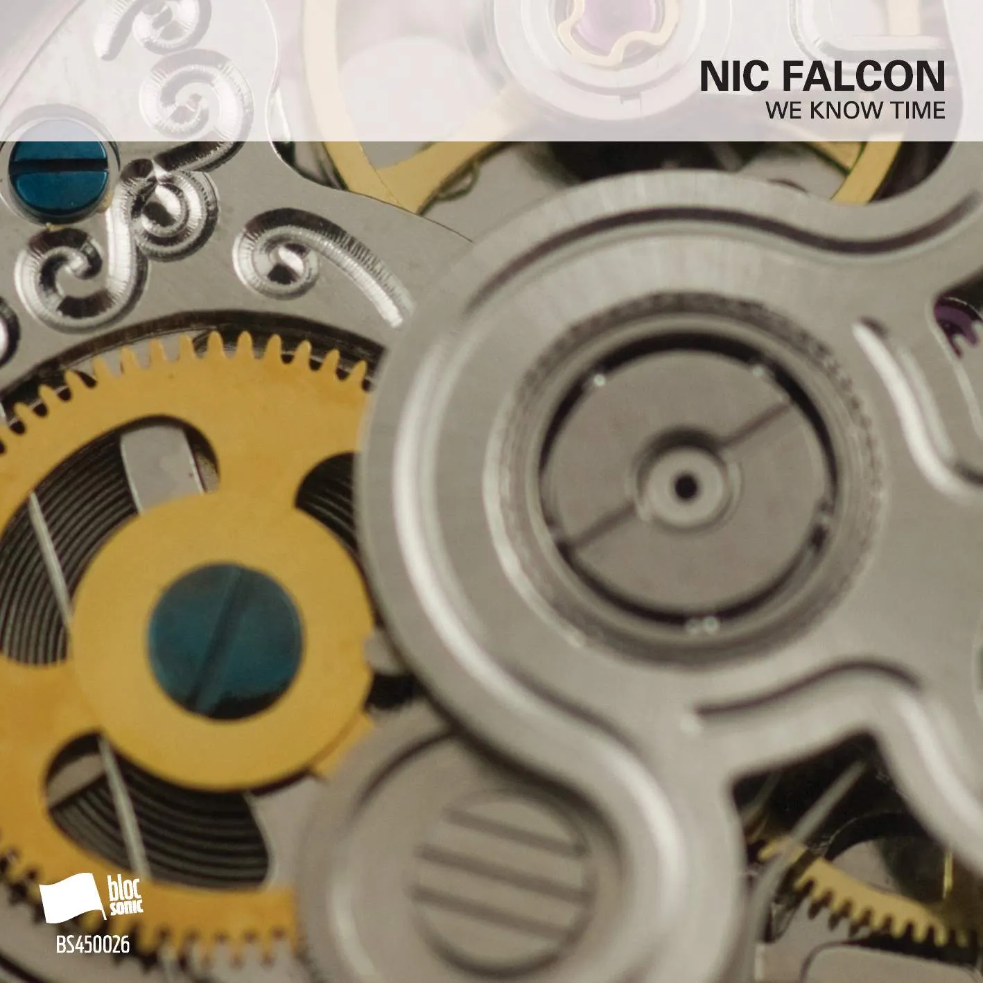 Album cover for “We Know Time” by Nick Falcon